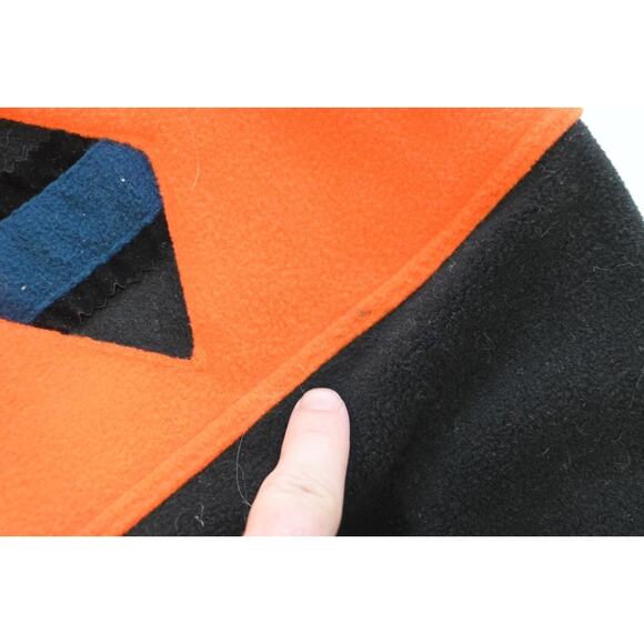 VTG 80's 90's Pro Elite Chicago Bears Full Zip Fleece Jacket Mens Size XL - Picture 12 of 14